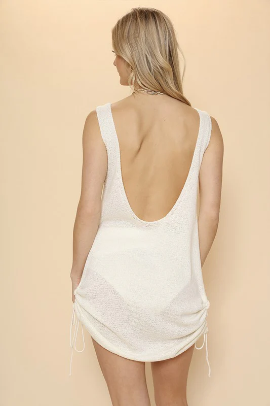 Cinched cover up dress - Image 3
