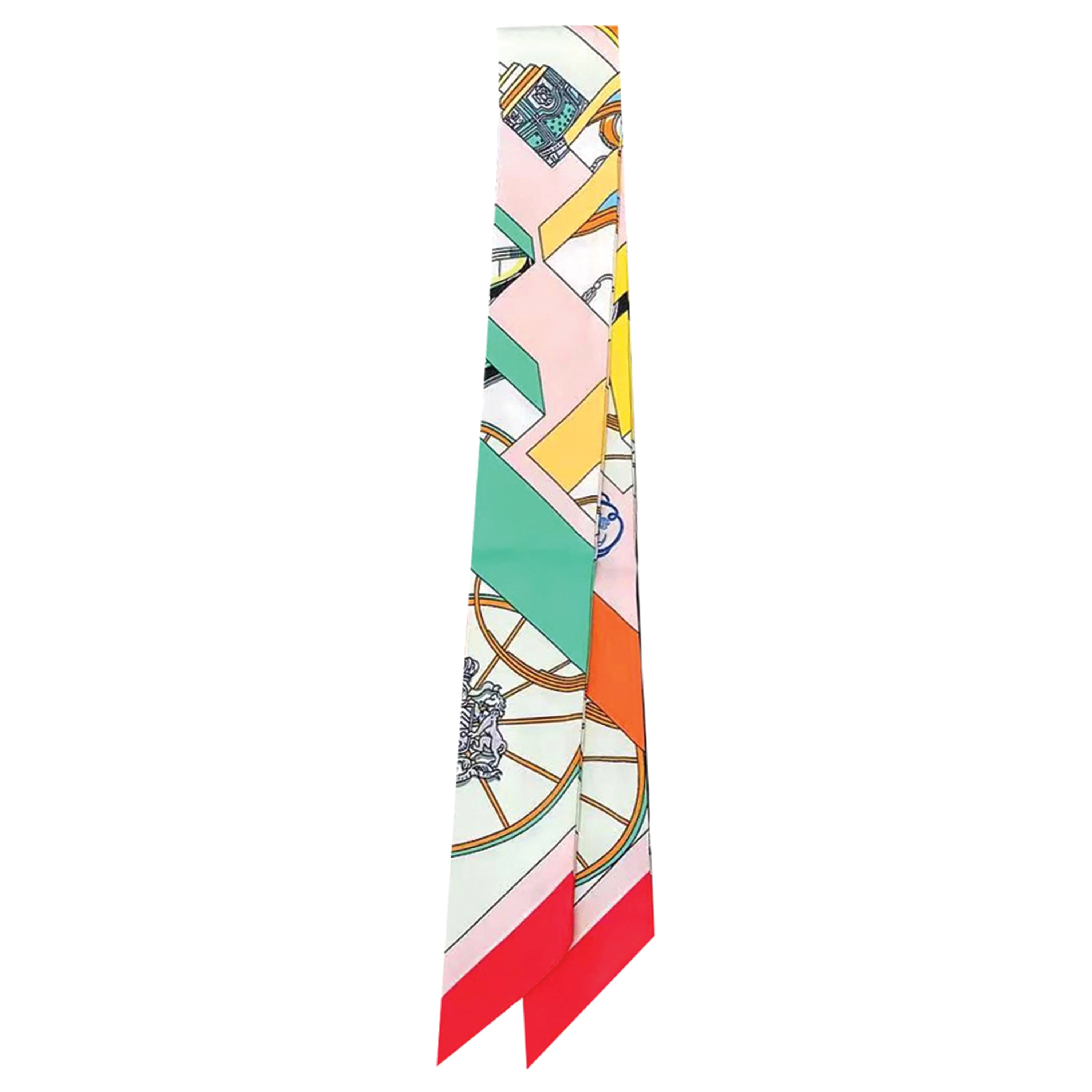 City Block Skinny Scarf - Image 4