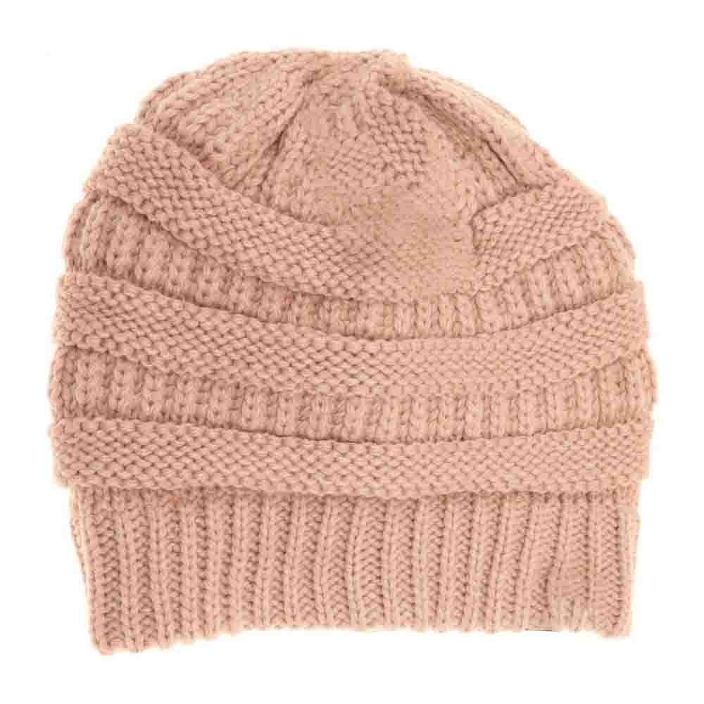 Classic Fuzzy Lined C.C Beanie - Image 4