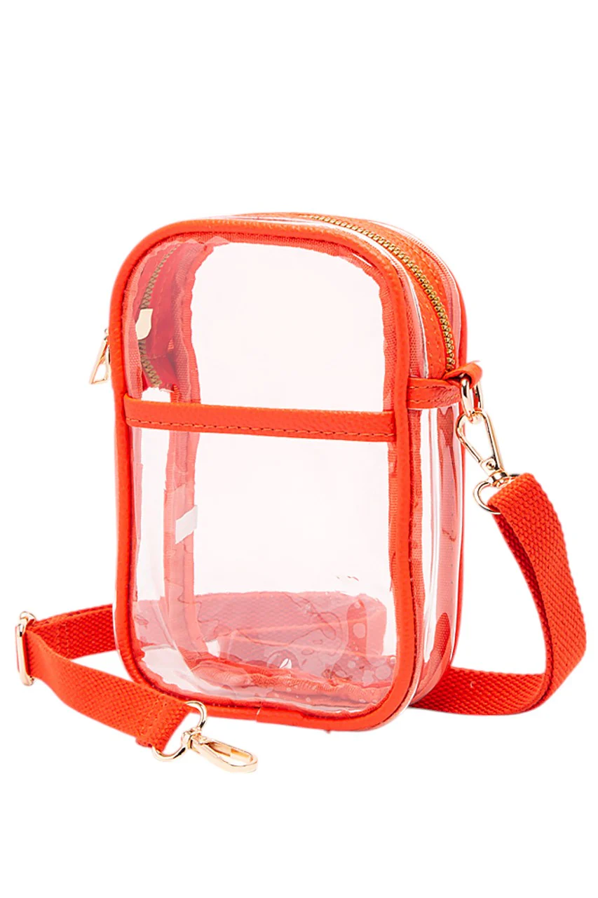 Clear Crossbody Stadium Bag - Image 9