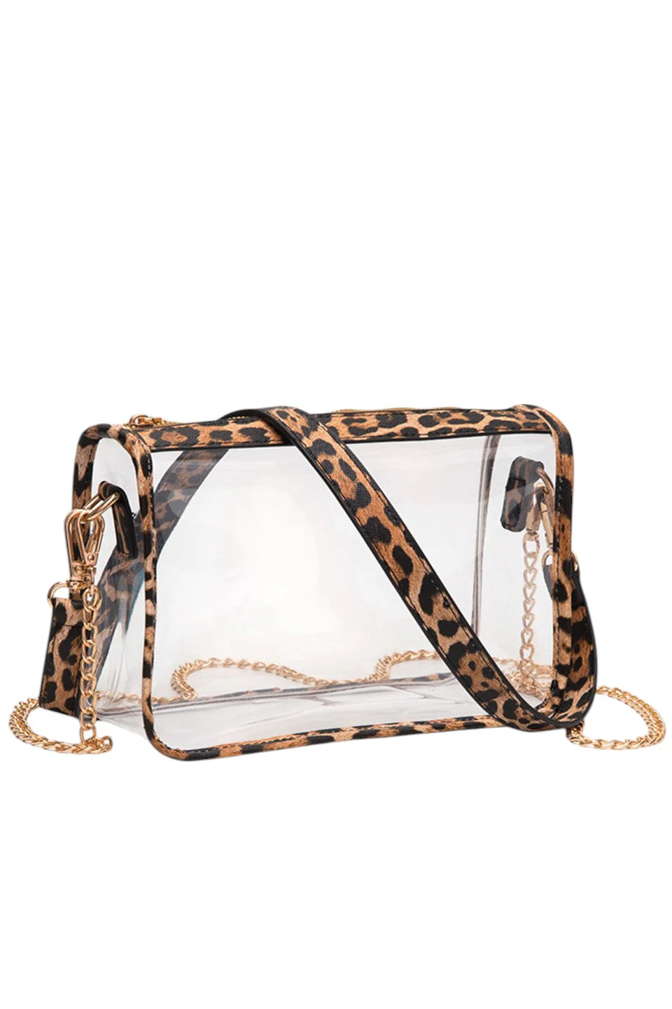 Clear Rectangle Stadium Concert Crossbody Bag - Image 4