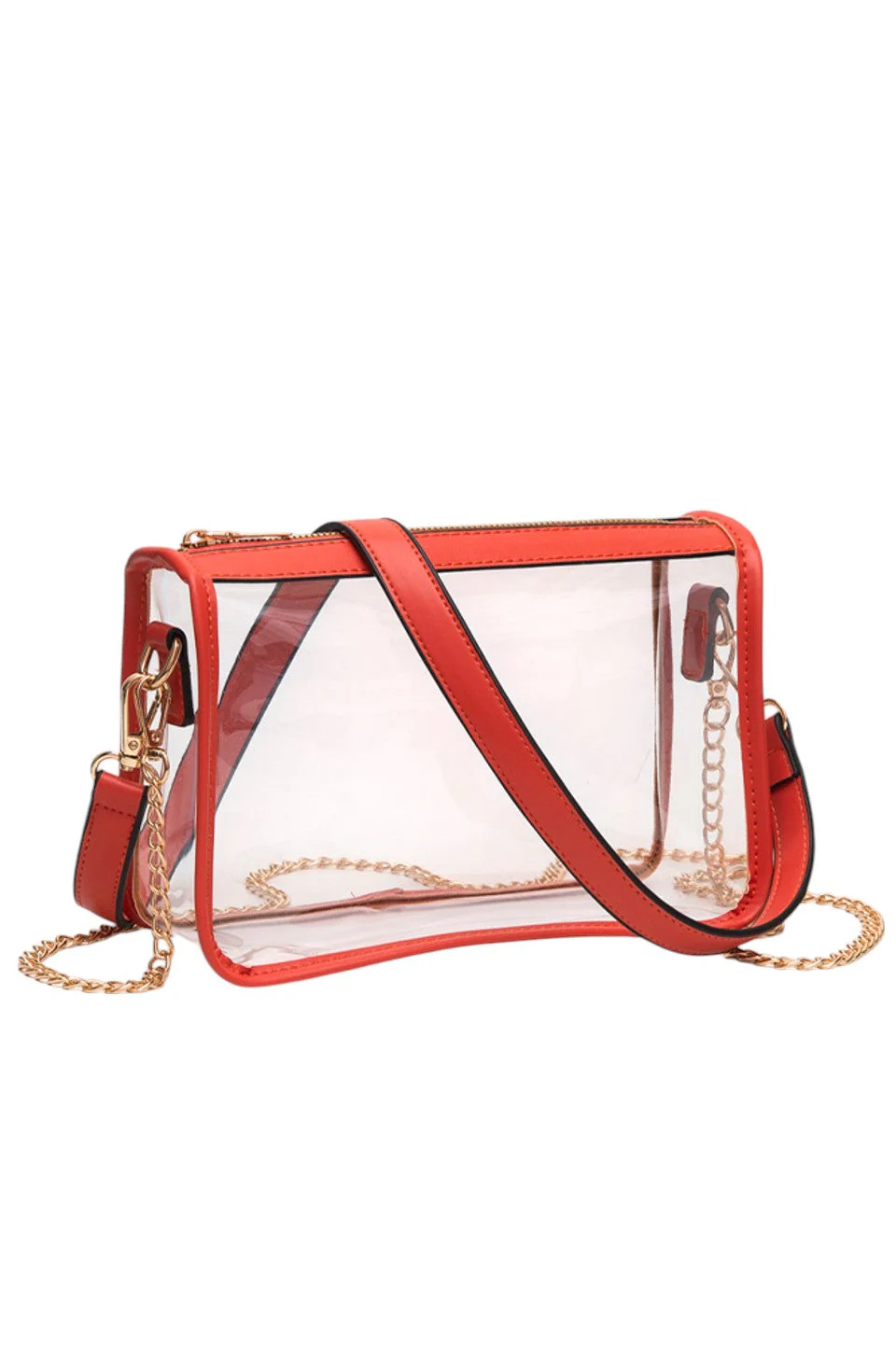 Clear Rectangle Stadium Concert Crossbody Bag - Image 6