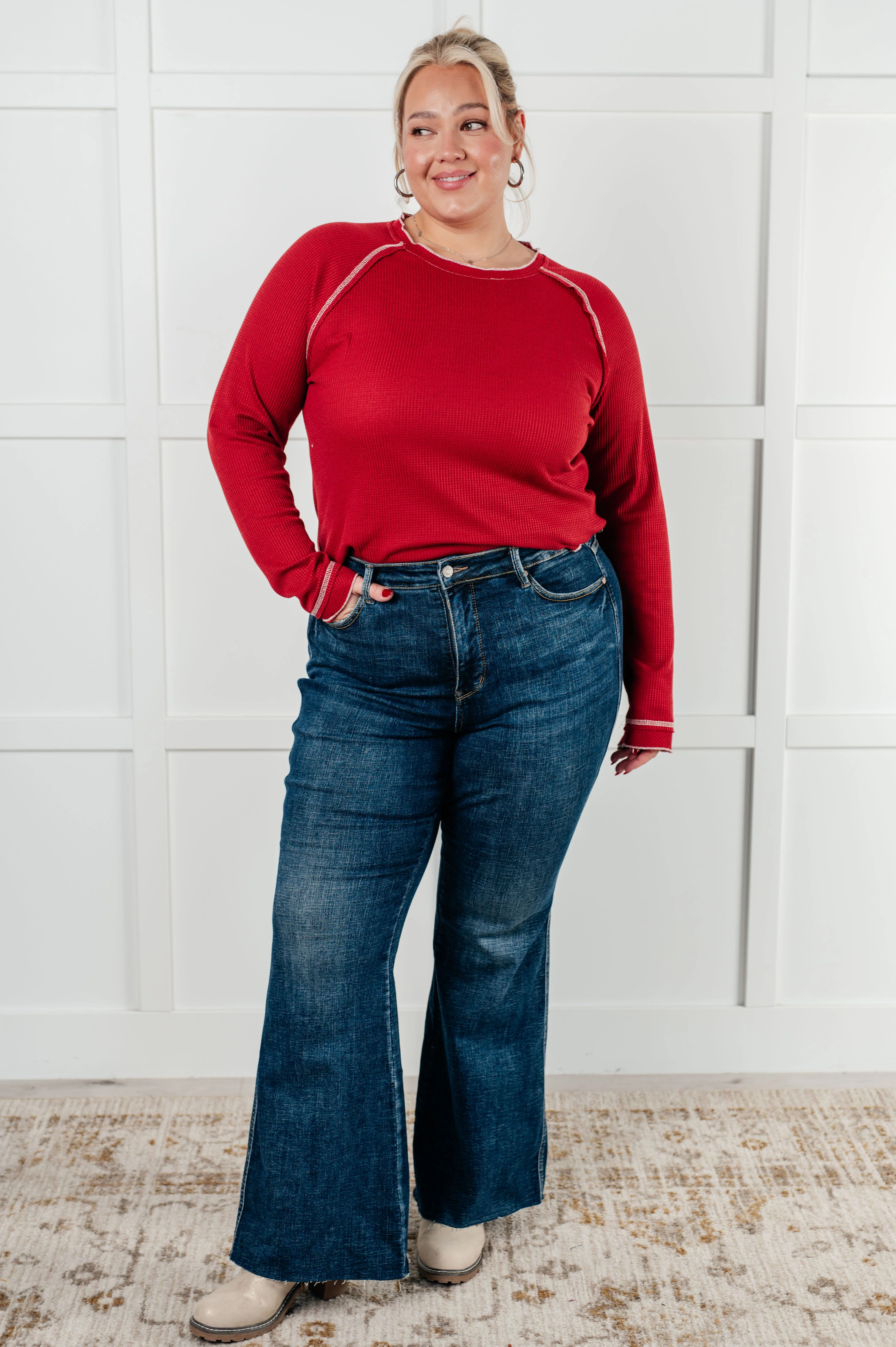 Clever Expression Long Sleeve Top - Image 5