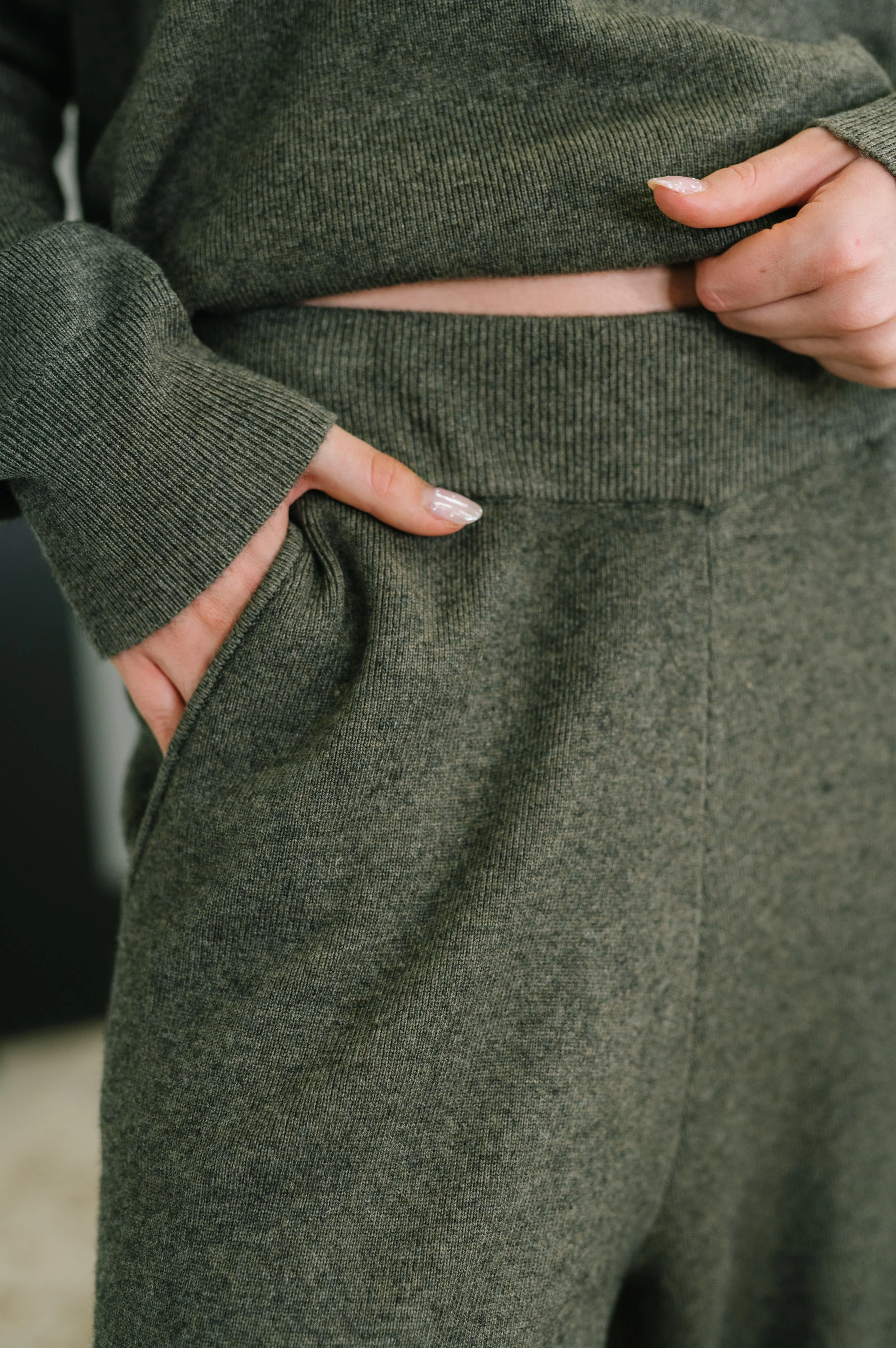 Clove Culottes in Moss - Image 2