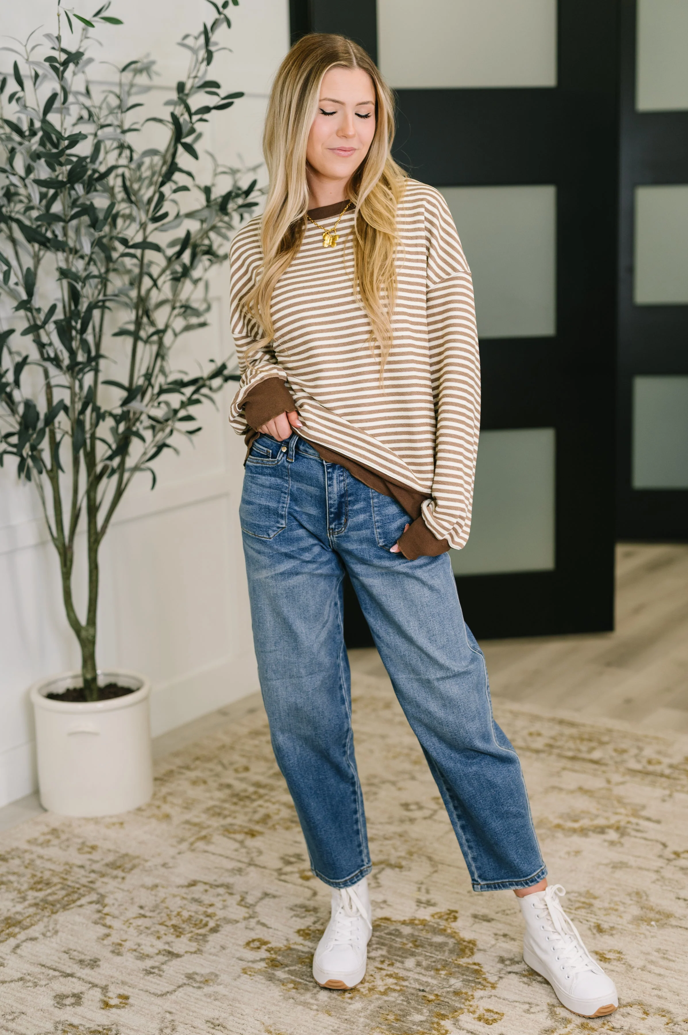 Cocoa Lane Stripe Top - Image 4