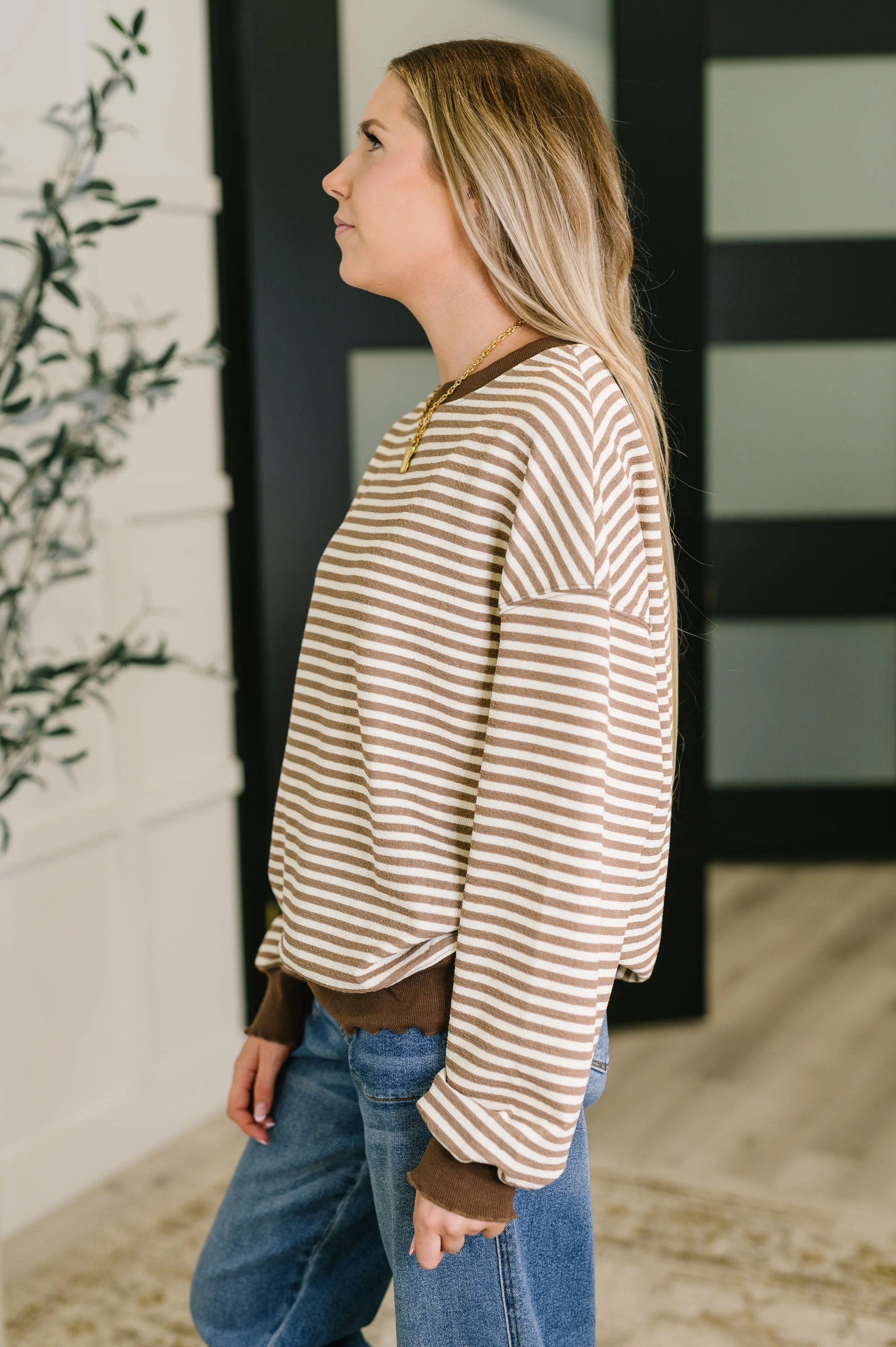 Cocoa Lane Stripe Top - Image 5