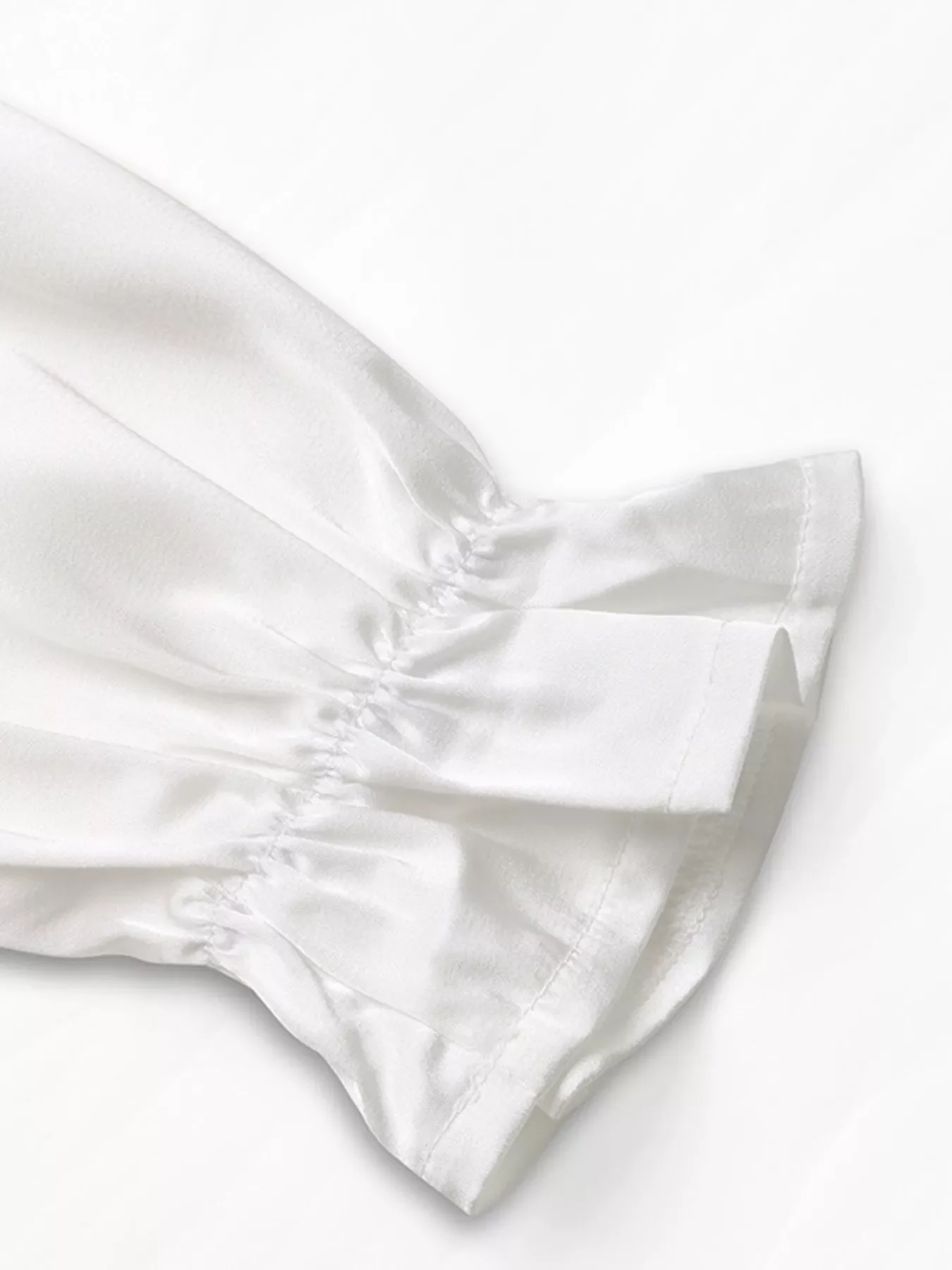 Cold Shoulder Ruffle Blouse - Image 7