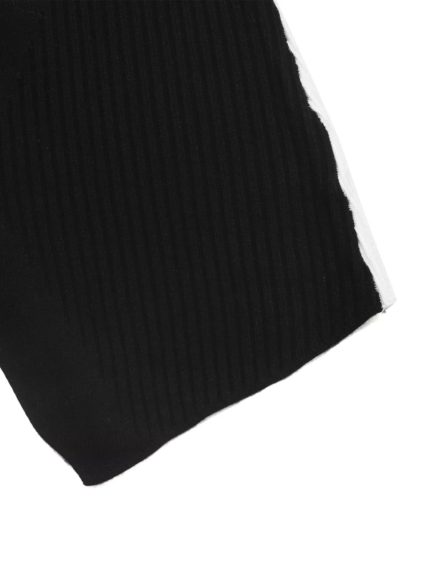 Color Block V-Neck Sweater - Image 8