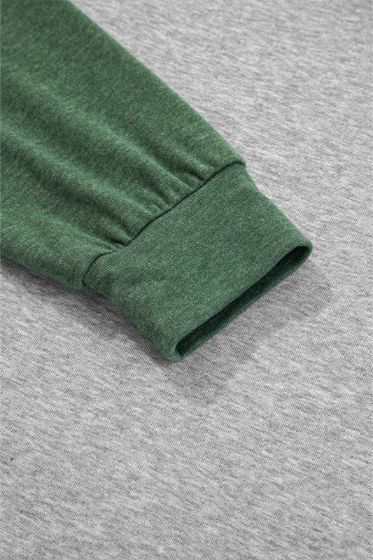 Colorblock Raglan Long Sleeve T-Shirt - Image 20