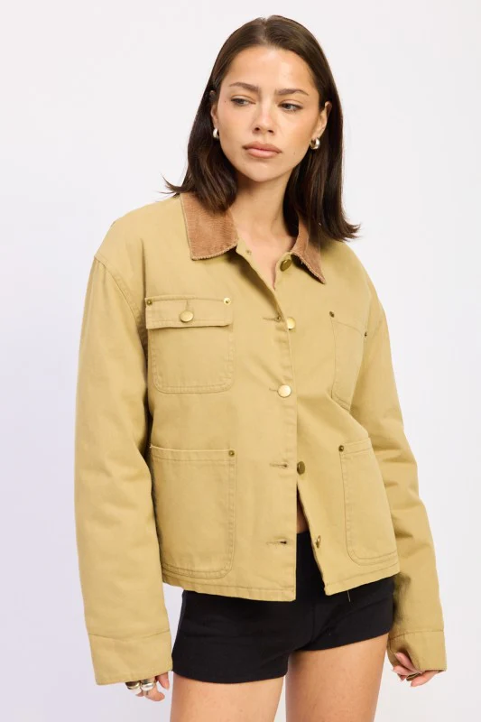 COMBO CHORE JACKET WITH POCKETS - Image 4