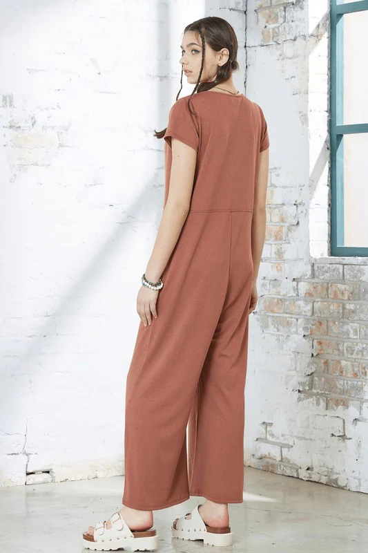 Comfort Button-up front closure Jumpsuit - Image 3