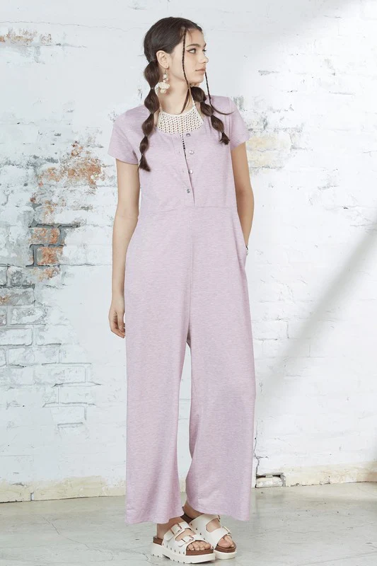 Comfort Button-up front closure Jumpsuit - Image 5