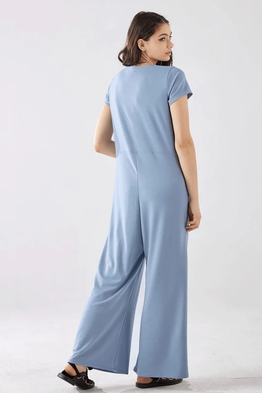 Comfort Button-up front closure Jumpsuit - Image 9