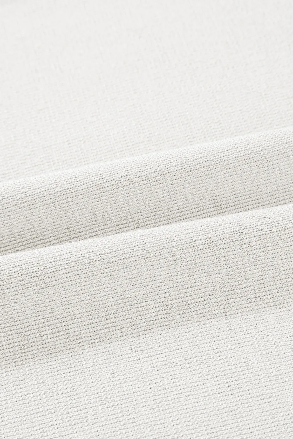 Contrast Trim Round Neck Top and Pants Set - Image 7