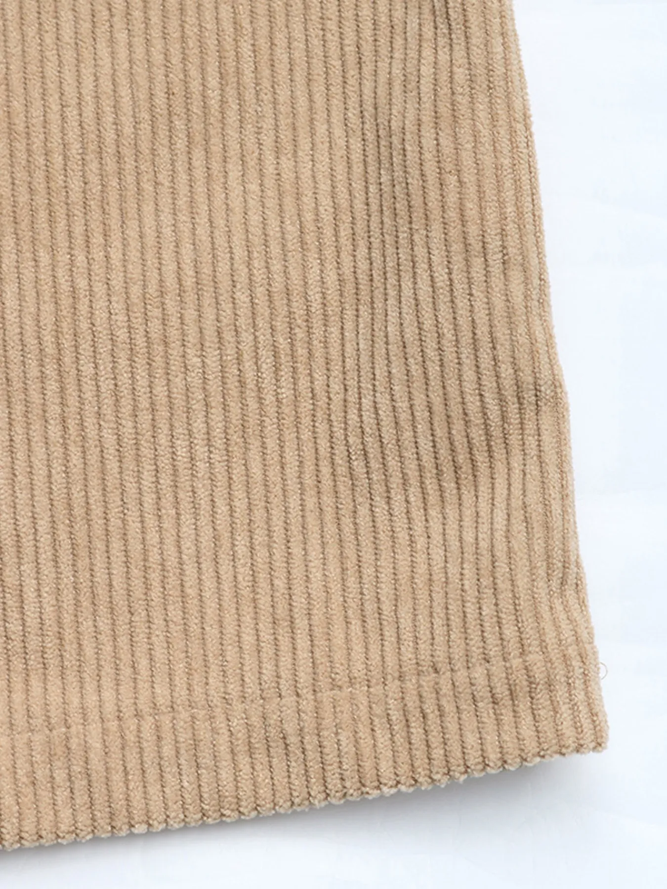 Corduroy Overall Dress with Pocket - Image 10