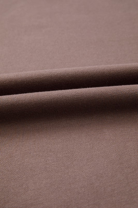 Cotton Colorblock Drop  Pullover Sweatshirt - Image 3