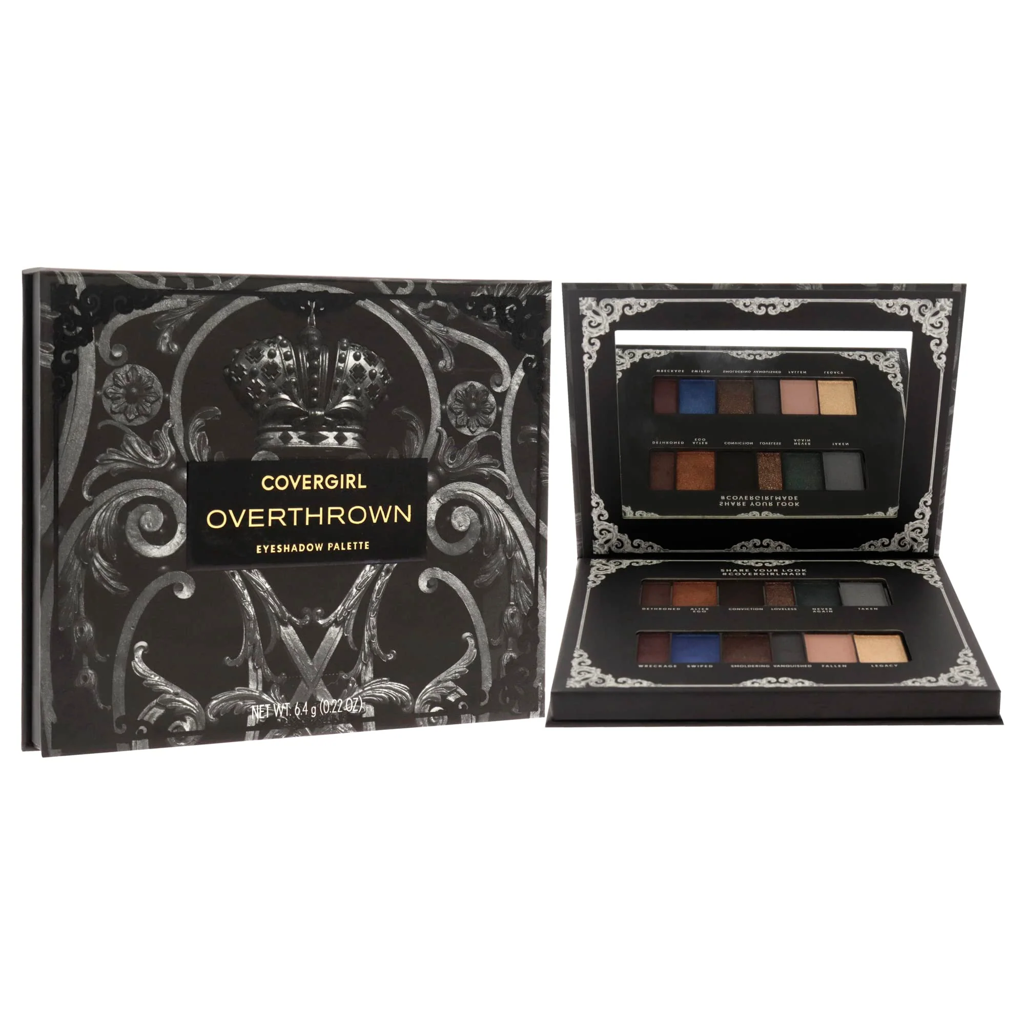 COVERGIRL COVERGIRL eyeshadow palette, overthrown, 6 Fl Ounce - Image 3