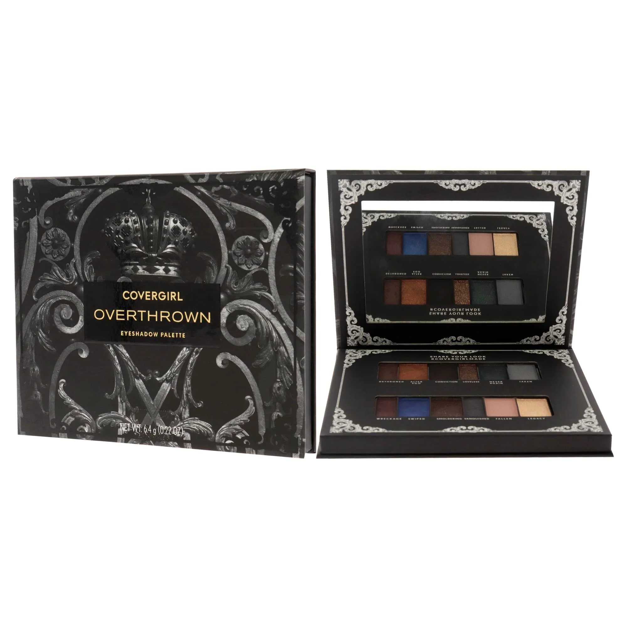 COVERGIRL COVERGIRL eyeshadow palette, overthrown, 6 Fl Ounce - Image 4