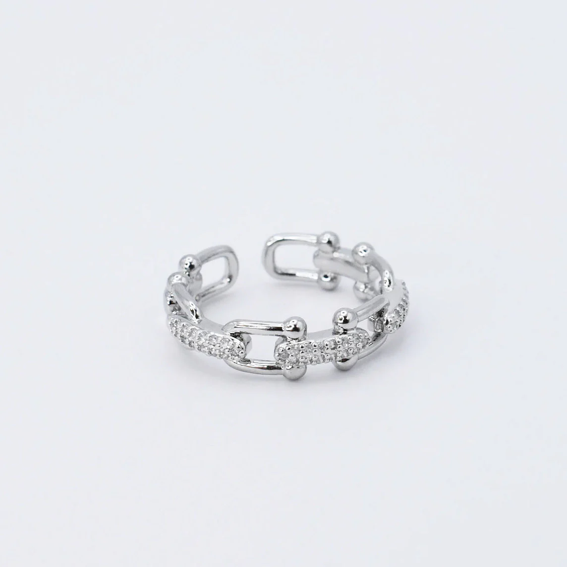 Crystal Fancy Link Silver - Image 2