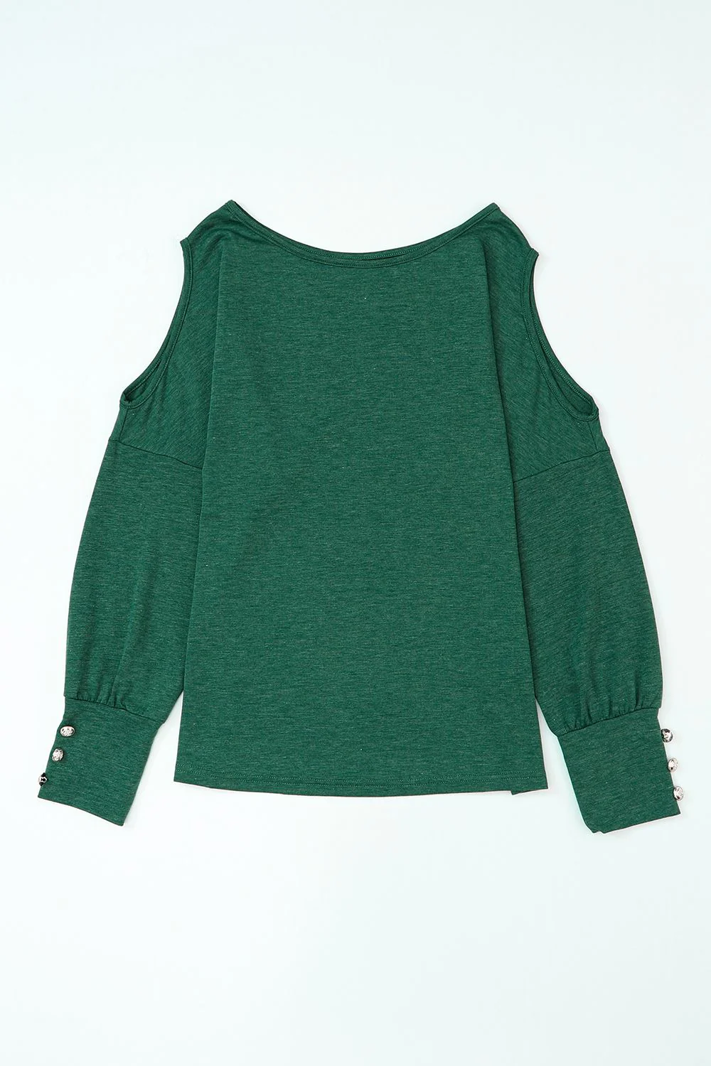 Cutout Round Neck Long Sleeve Top - Image 10