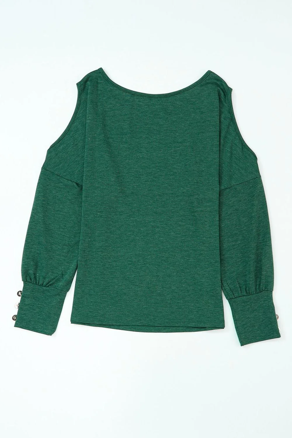 Cutout Round Neck Long Sleeve Top - Image 11