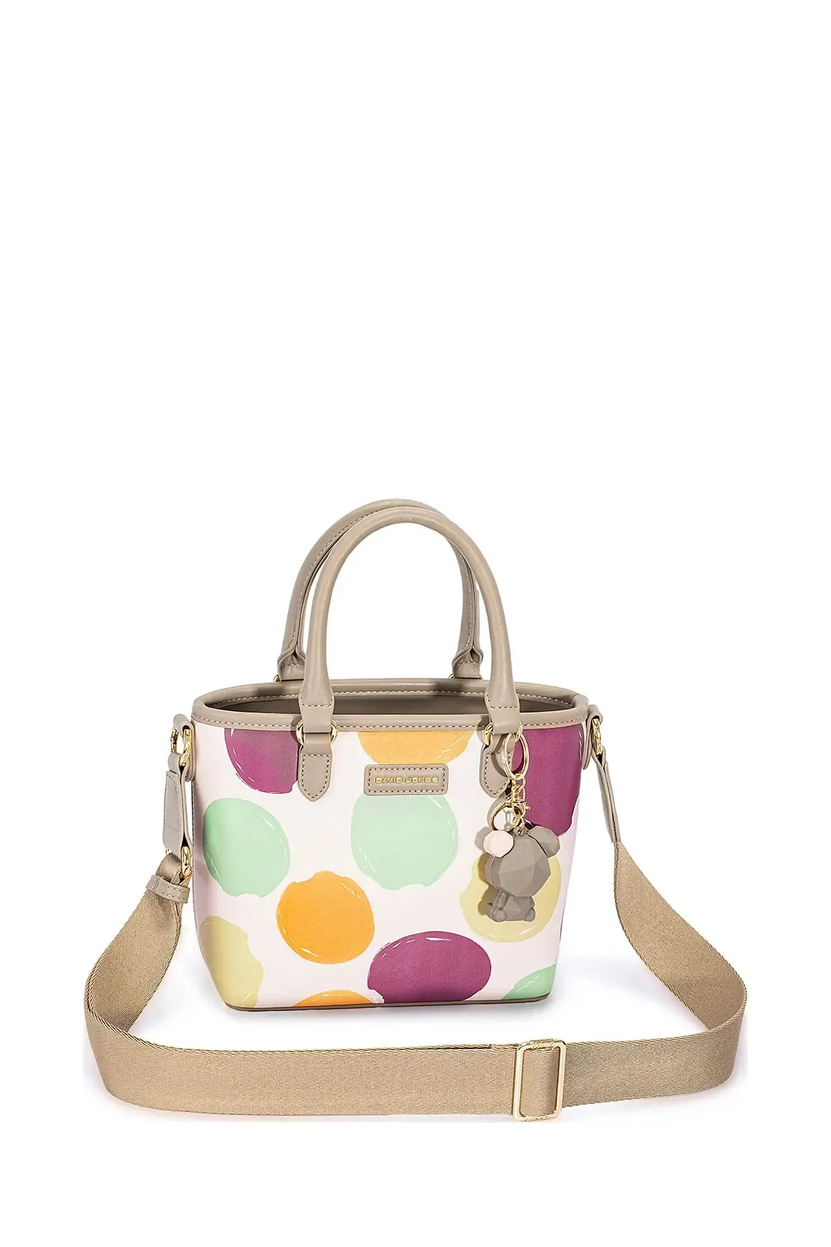 David Jones Colorful Polka Dot Handbag - Image 2