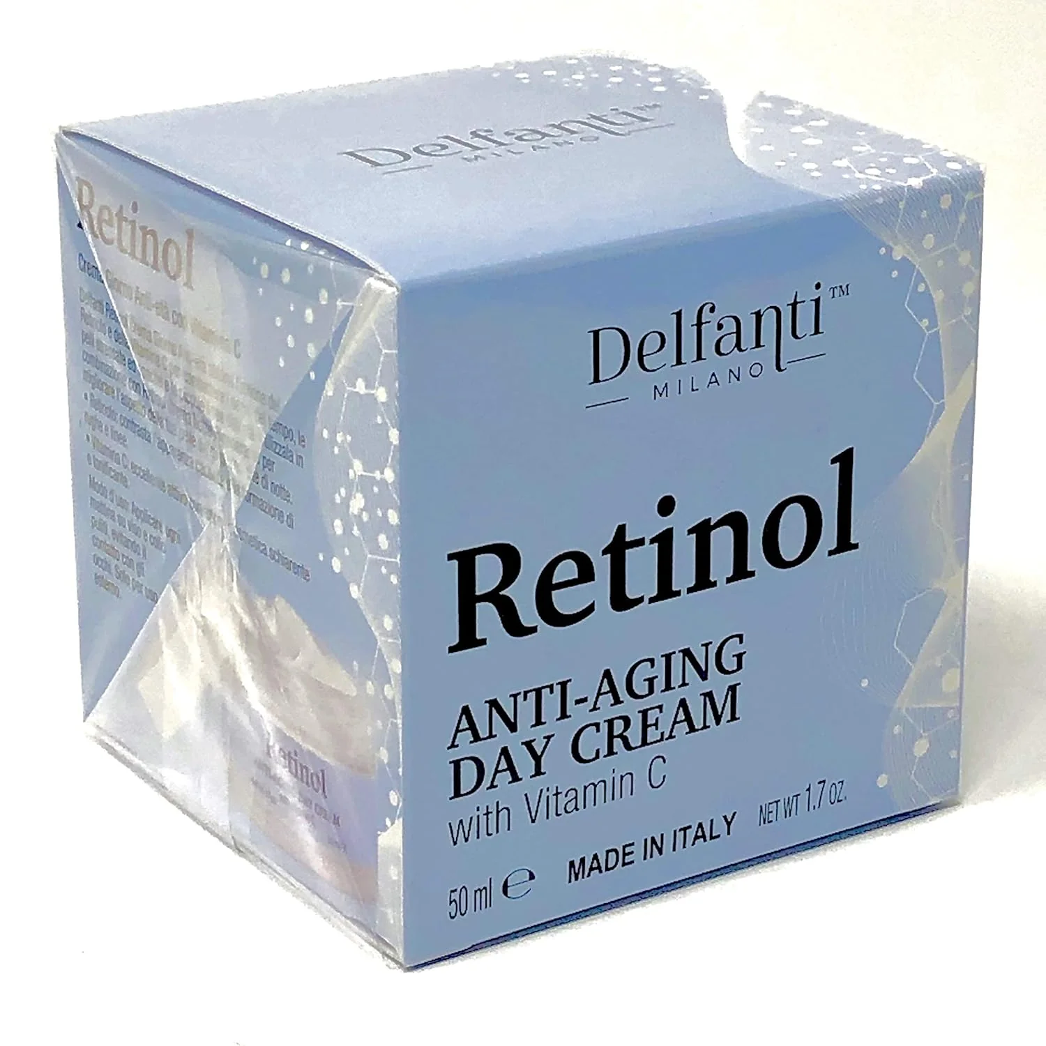 Delfanti-Milano • RETINOL ANTI-AGING Day Face Cream • with Vitamin C • Made in Italy - Image 2