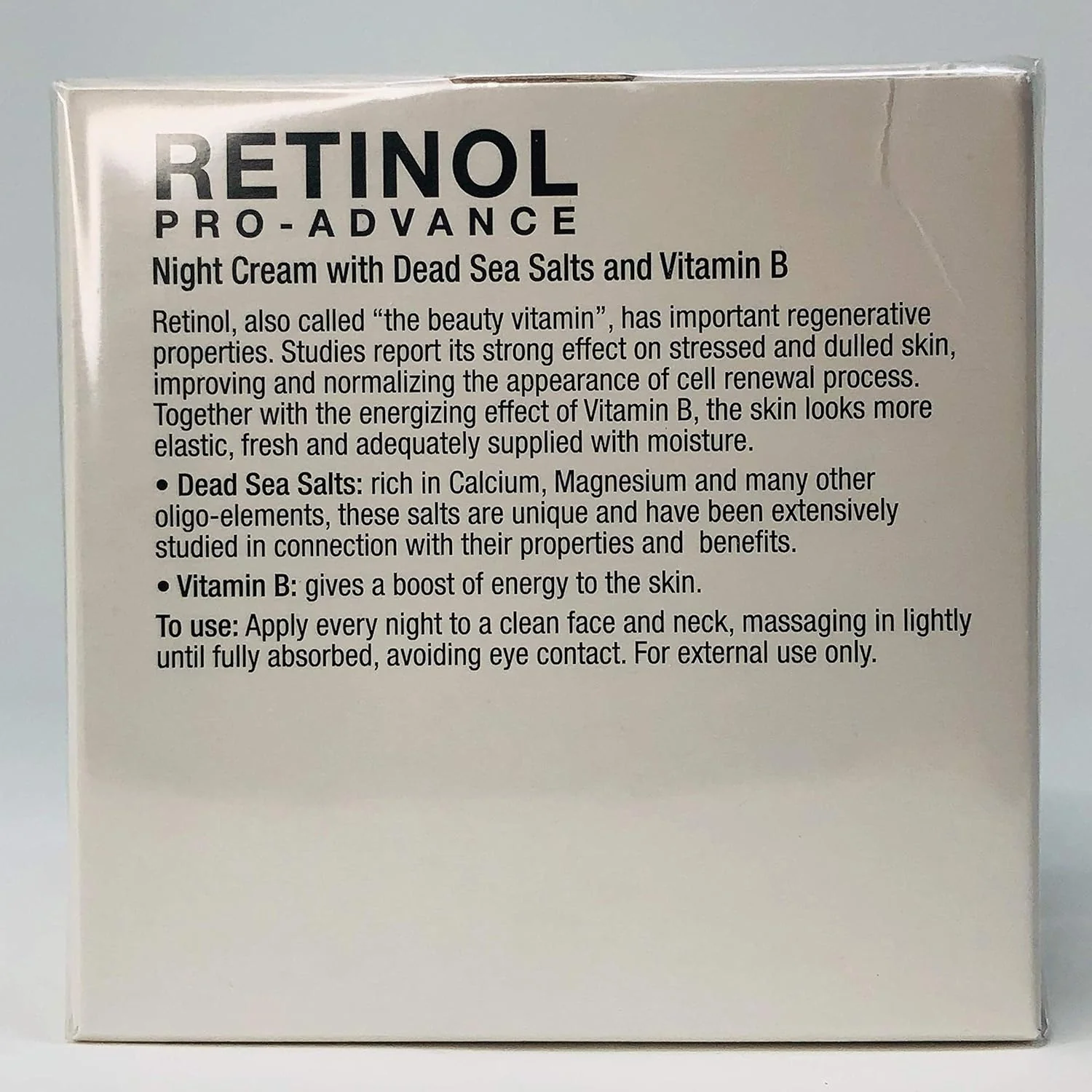 Delfanti Milano • RETINOL PRO-ADVANCE NIGHT CREAM • with dead sea minerals and vitamin B • Made in Italy - Image 5