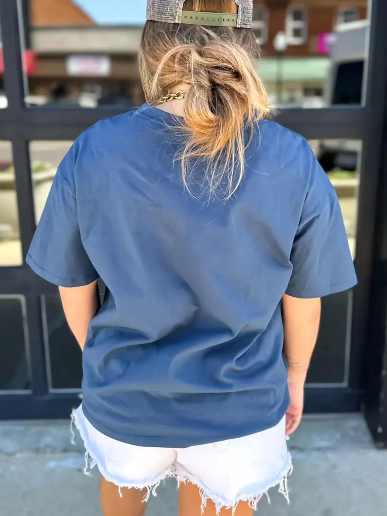 Denim Pocket Relaxed Fit T-Shirt - Image 2