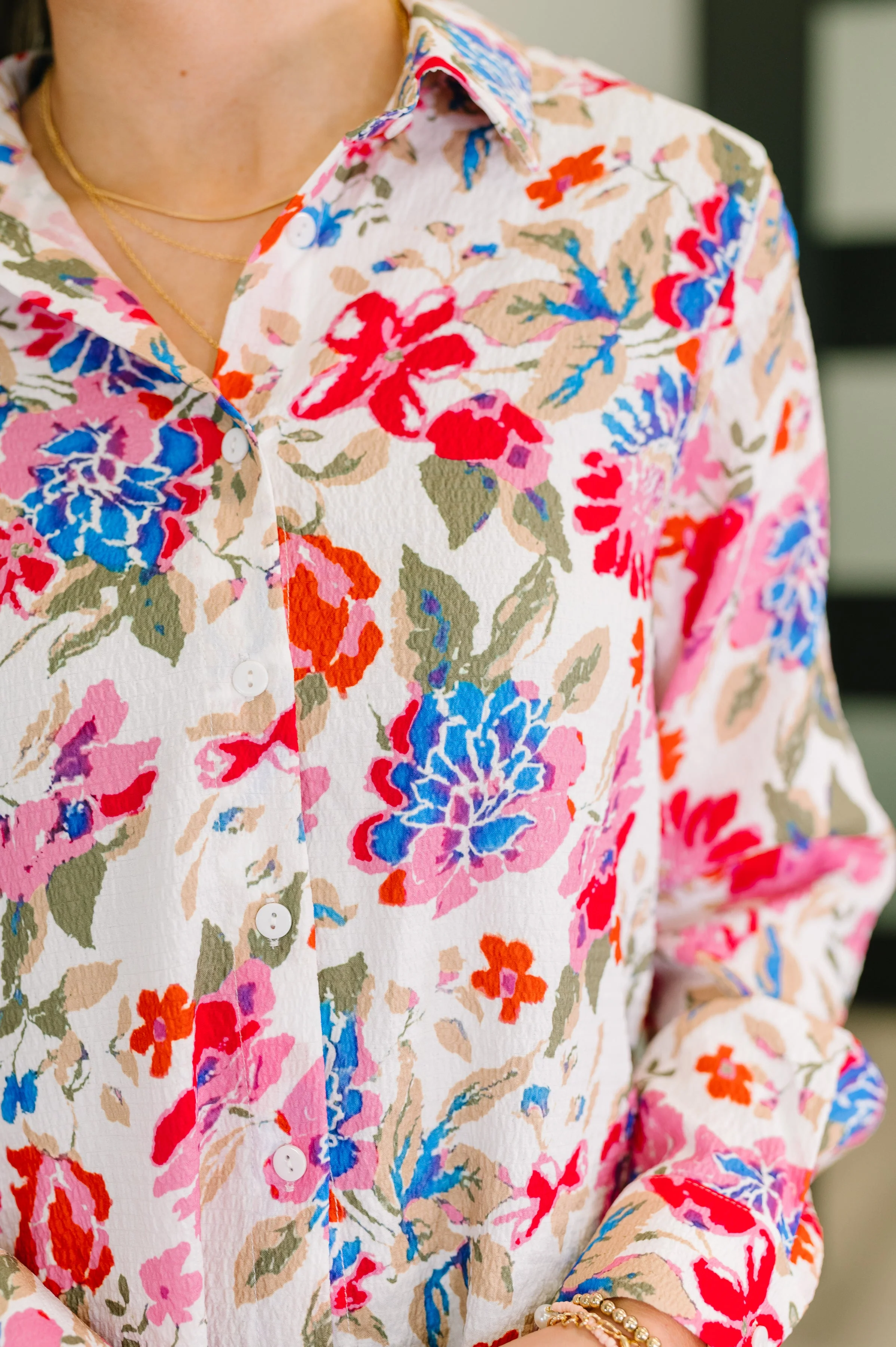 Distinguished Guest Floral Button Down - Image 2