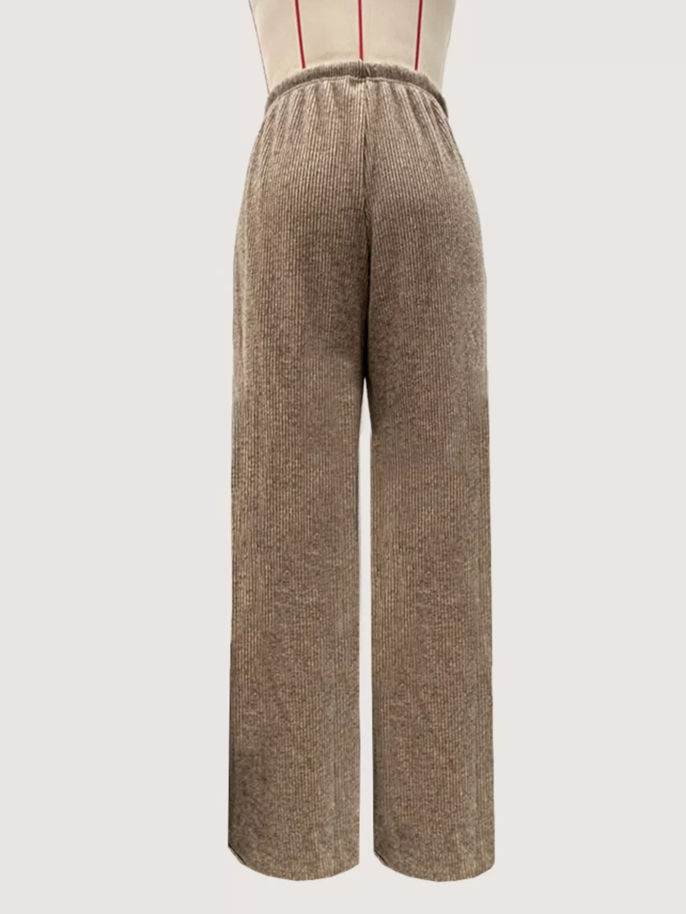 Drawstring Wide Leg Pants - Image 6