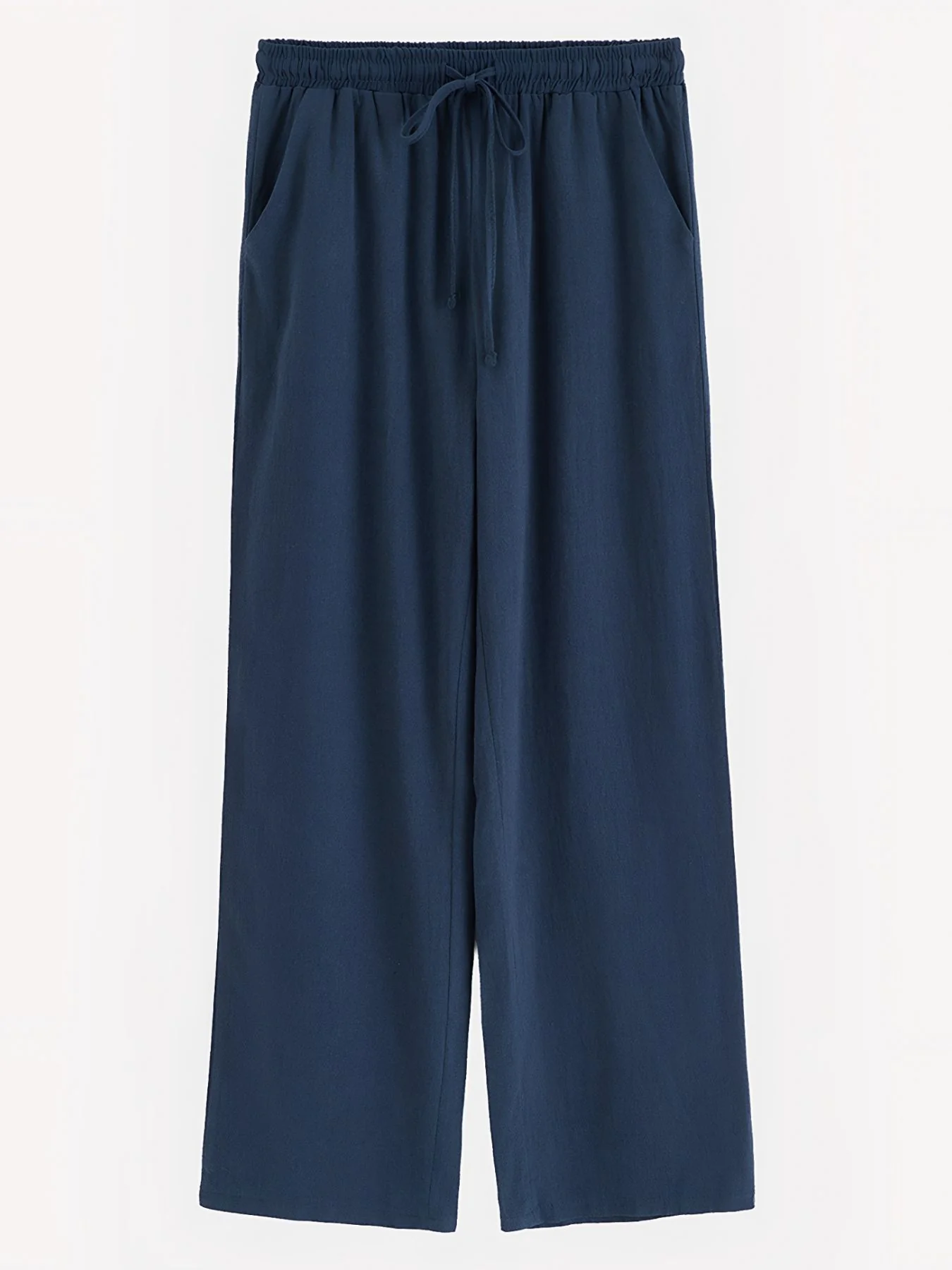 Drawstring Wide Leg Pants - Image 6