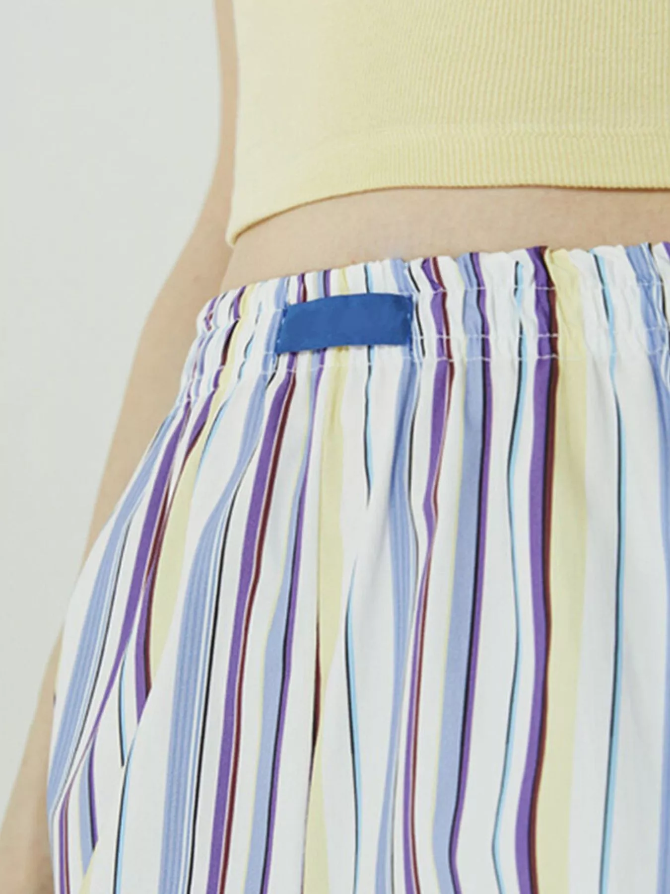 Elastic Waist Wide Leg Pants - Image 5