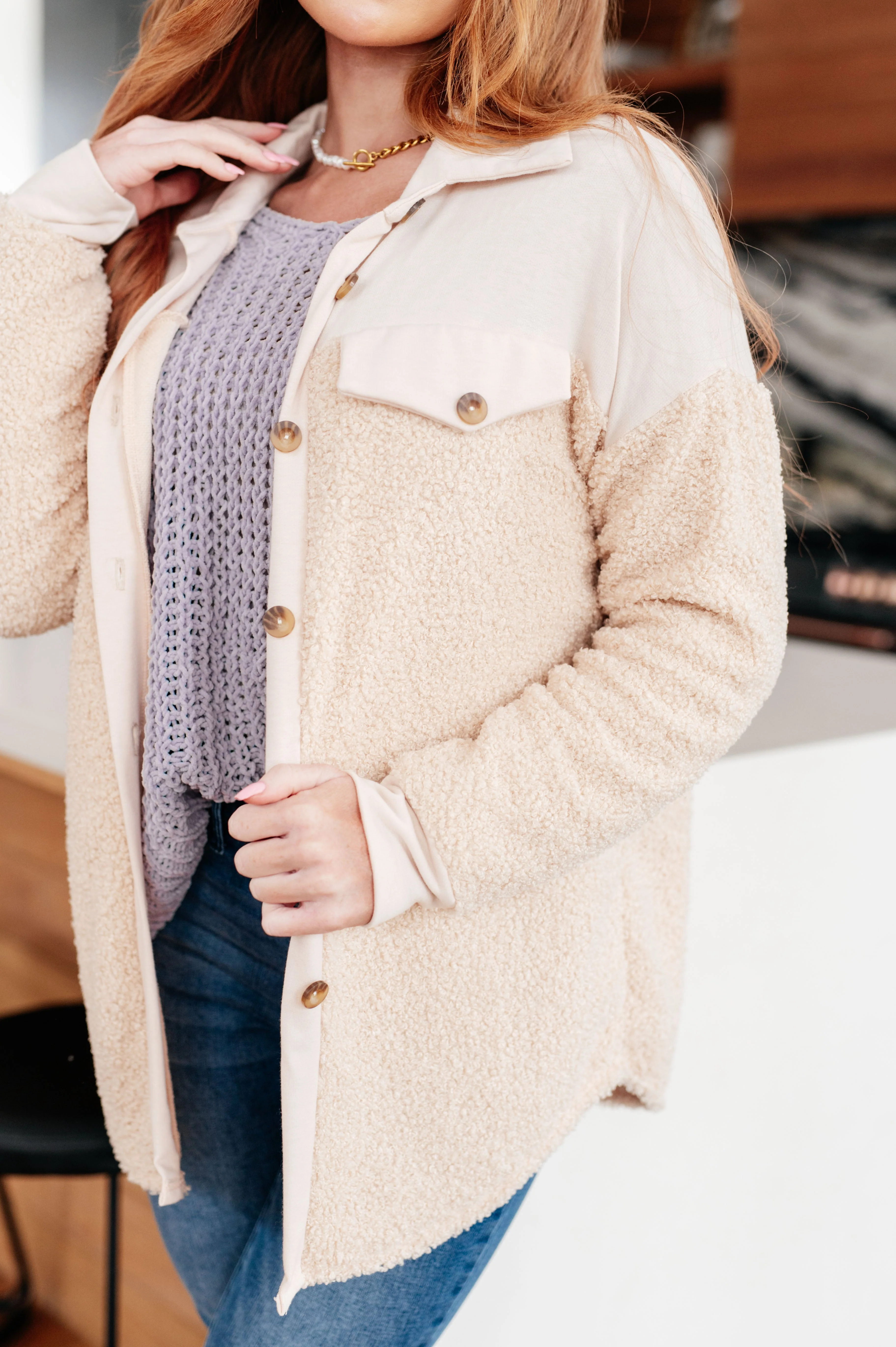 Endless Potential Sherpa Shacket - Image 9