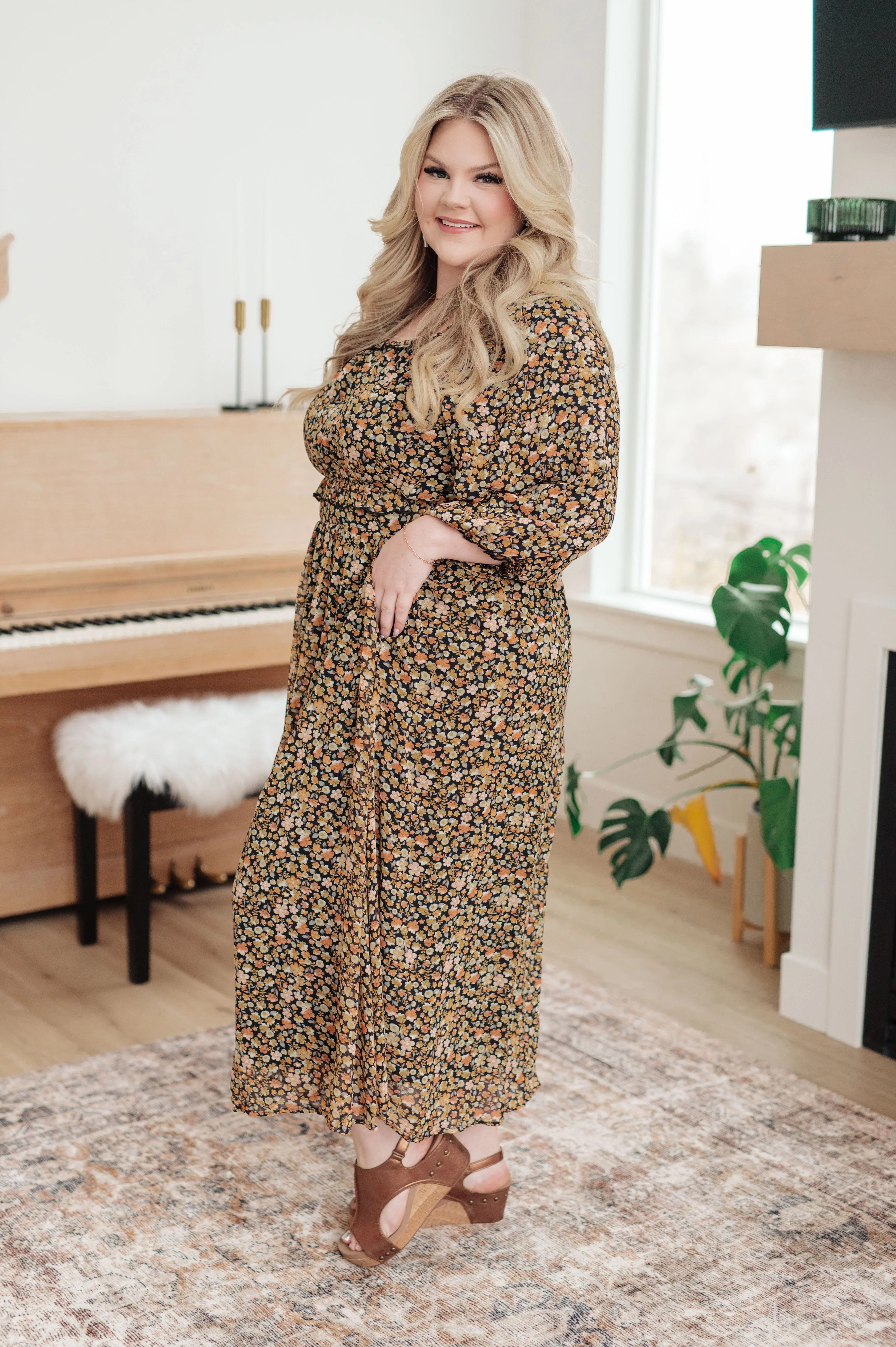 Ever So Briefly Floral Maxi Dress - Image 6