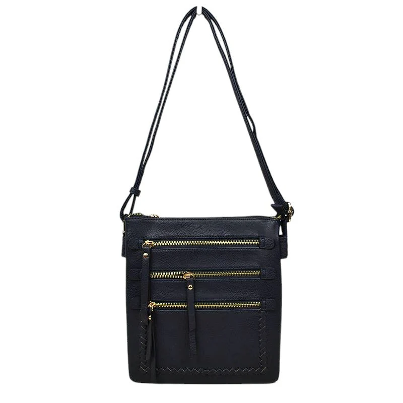 Fashionable Women's Soft Faux Leather Crossbody Purse Shoulder Bag - Image 13