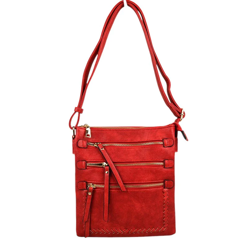 Fashionable Women's Soft Faux Leather Crossbody Purse Shoulder Bag - Image 14