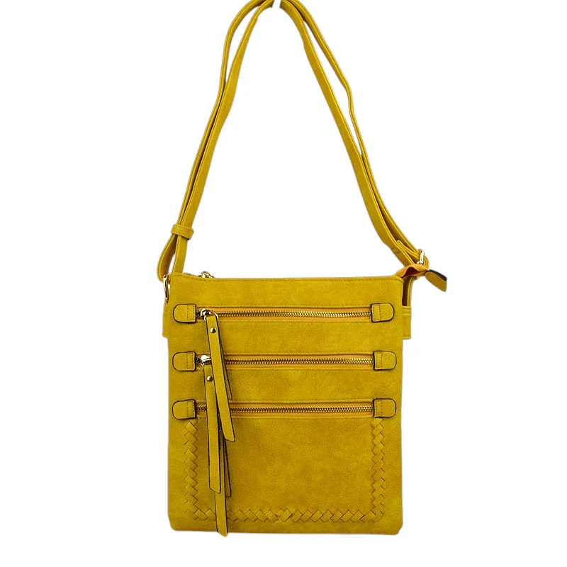 Fashionable Women's Soft Faux Leather Crossbody Purse Shoulder Bag - Image 16
