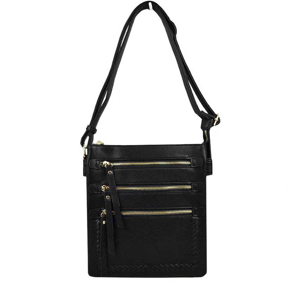 Fashionable Women's Soft Faux Leather Crossbody Purse Shoulder Bag - Image 2