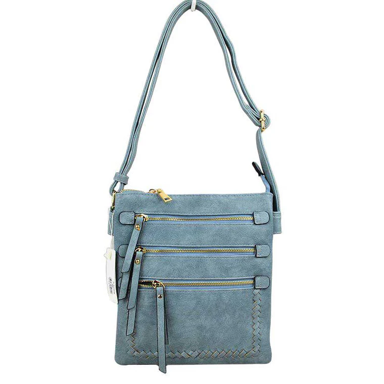 Fashionable Women's Soft Faux Leather Crossbody Purse Shoulder Bag - Image 3