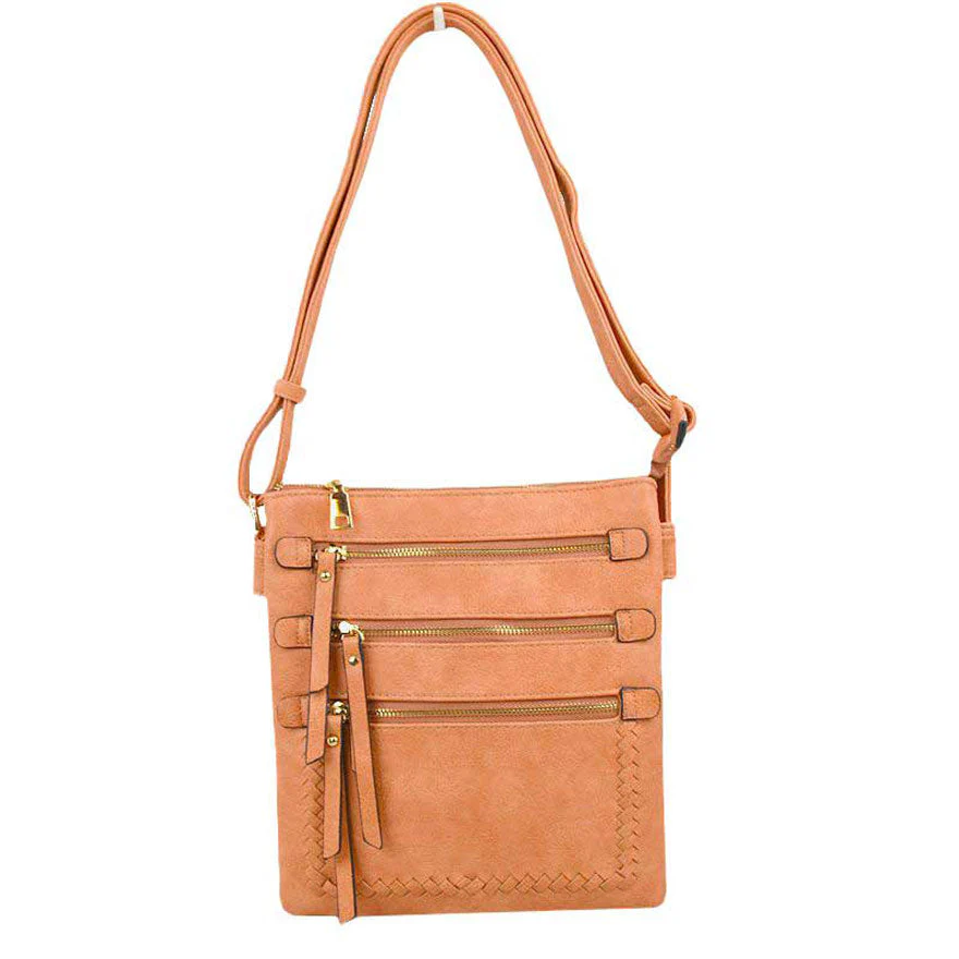 Fashionable Women's Soft Faux Leather Crossbody Purse Shoulder Bag - Image 4