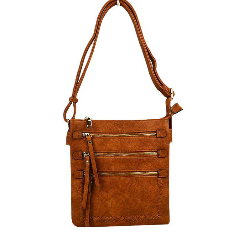 Fashionable Women's Soft Faux Leather Crossbody Purse Shoulder Bag - Image 5