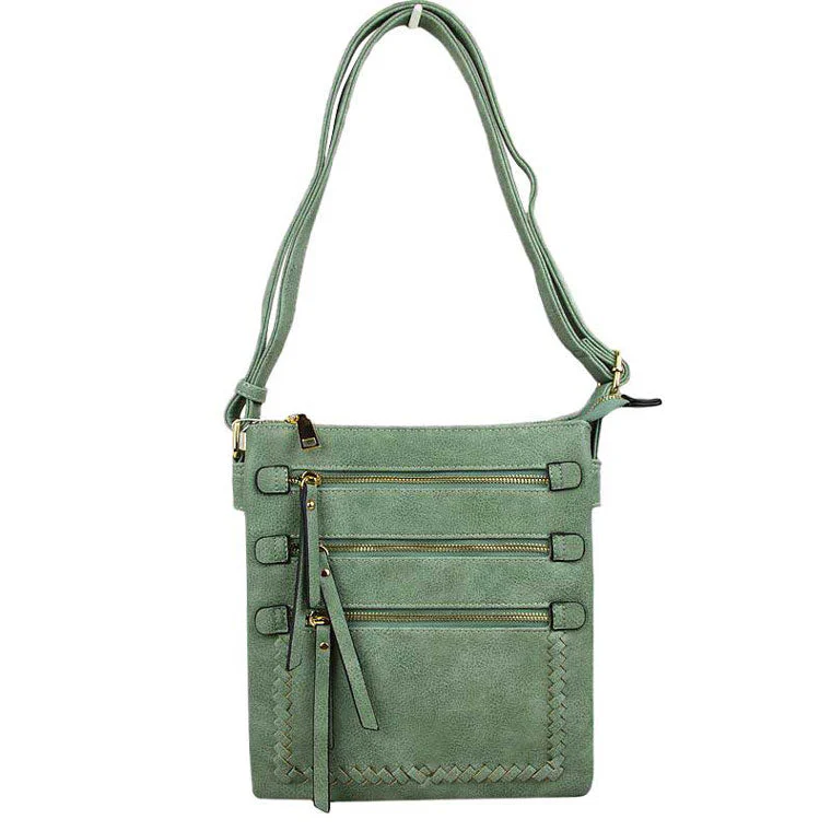 Fashionable Women's Soft Faux Leather Crossbody Purse Shoulder Bag - Image 7