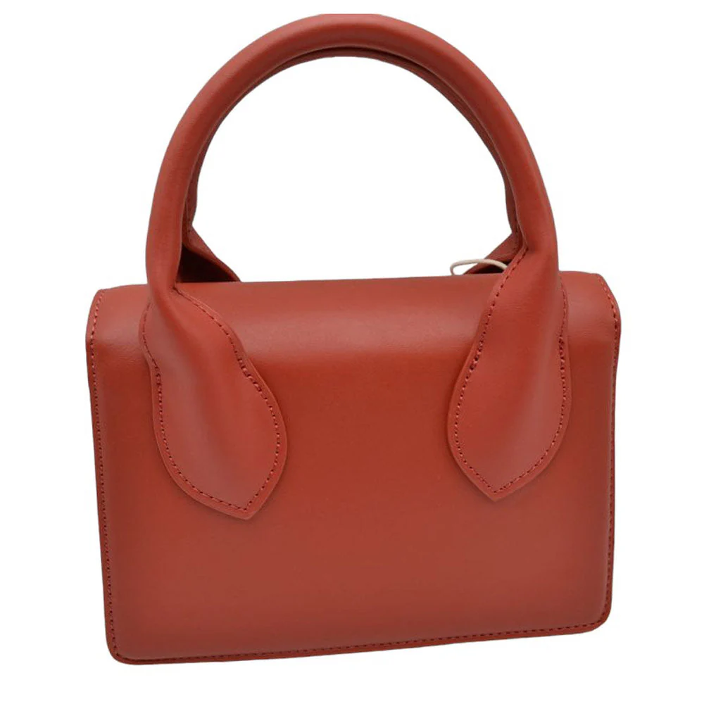 Faux Leather Top Handle Le Chiquito Tote Bag - Image 6