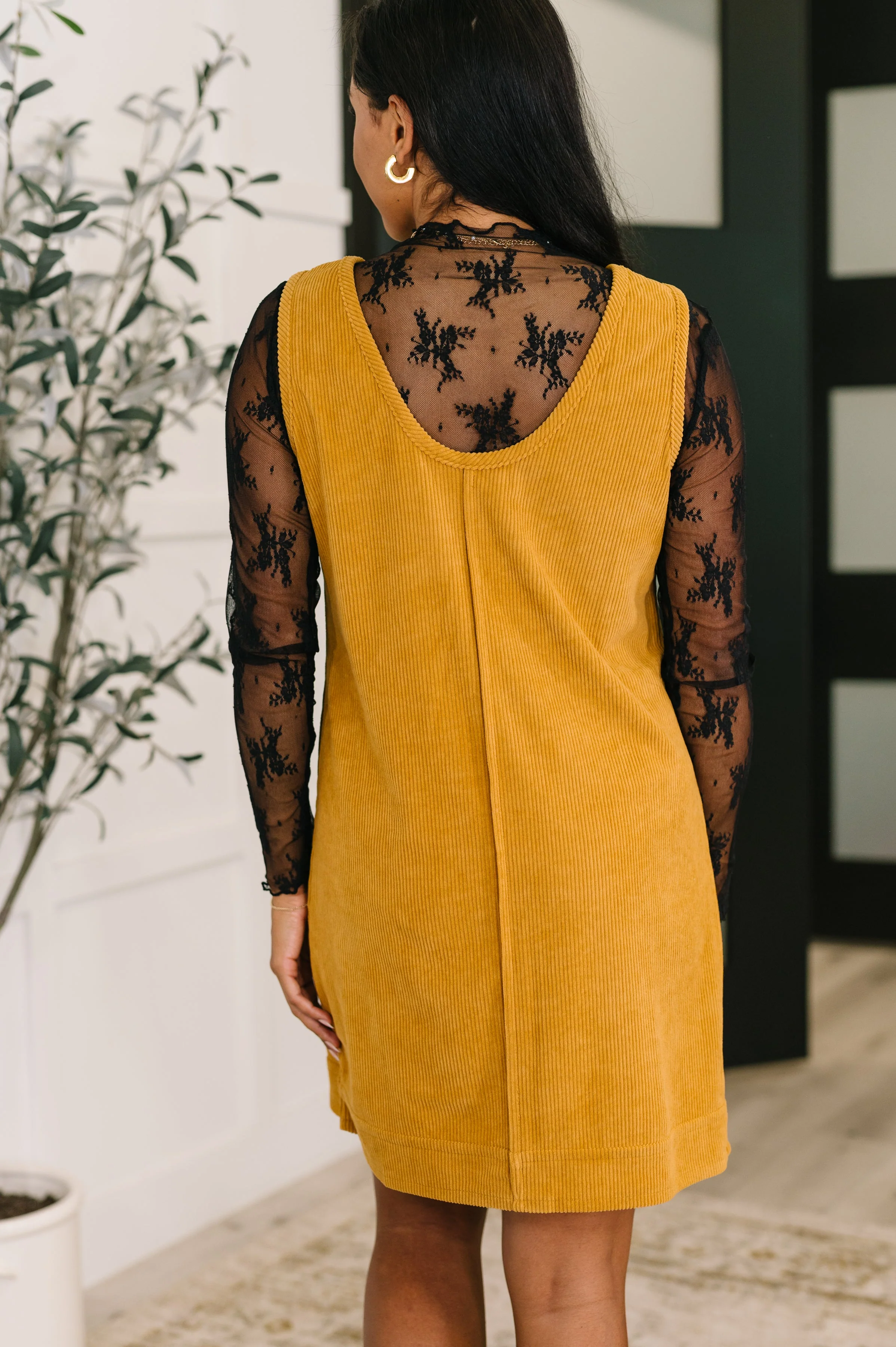 Feeling That Way Corduroy Dress - Image 5