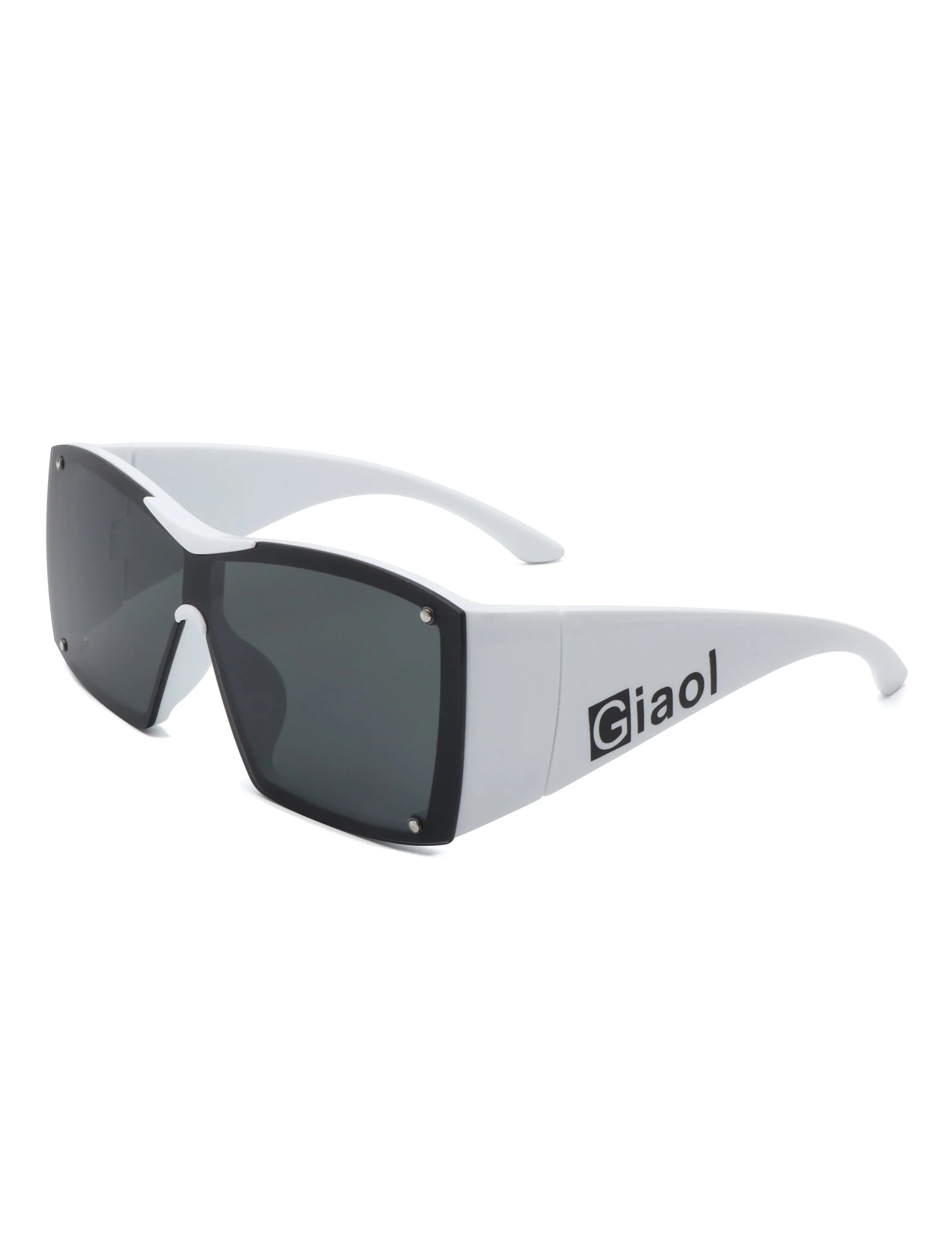 Fizz - Oversized Thick Frame Wrap-Around Women's Square Sunglasses - Image 12