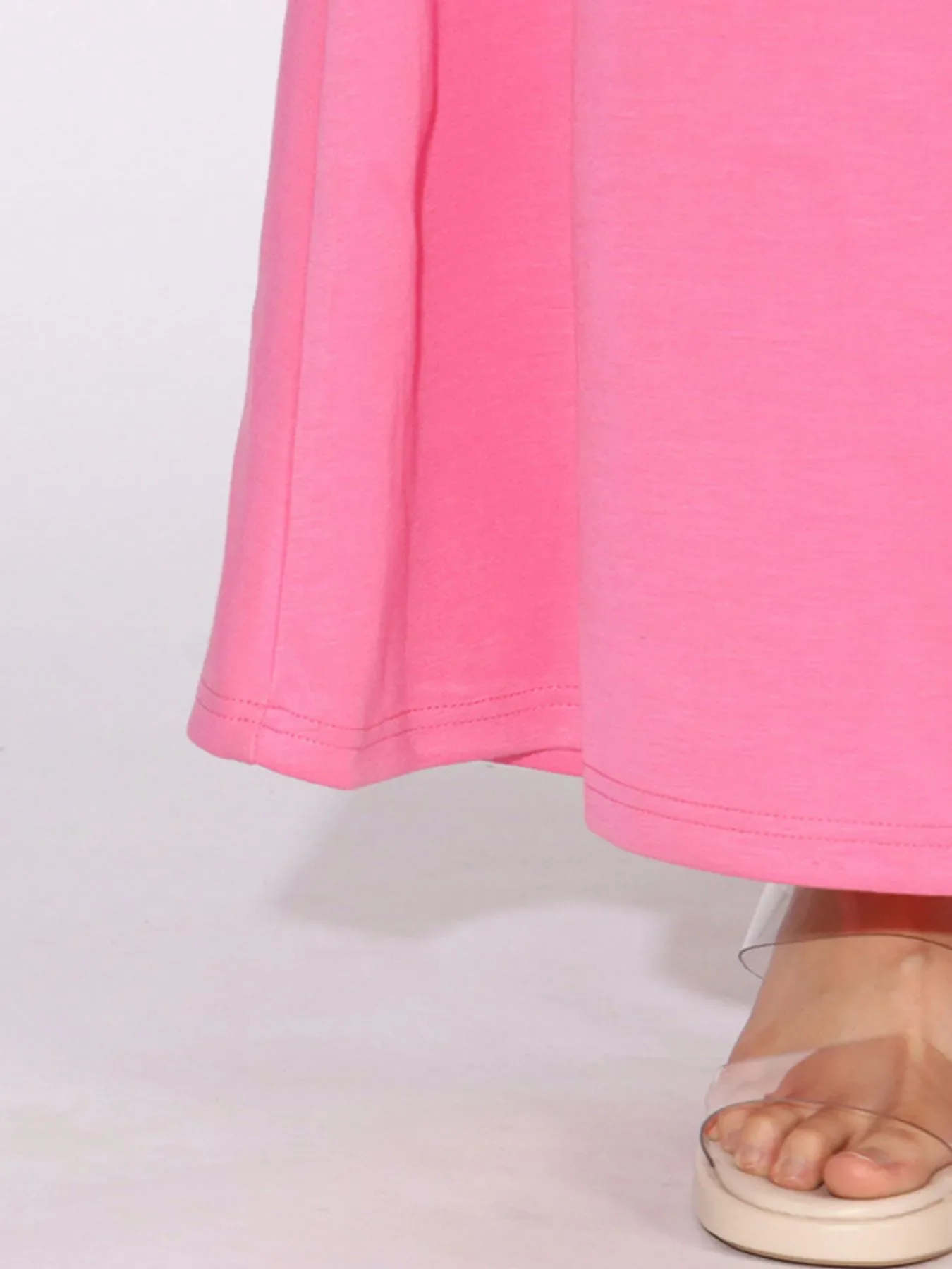 Floral Applique Long Sleeve Maxi Dress - Image 9
