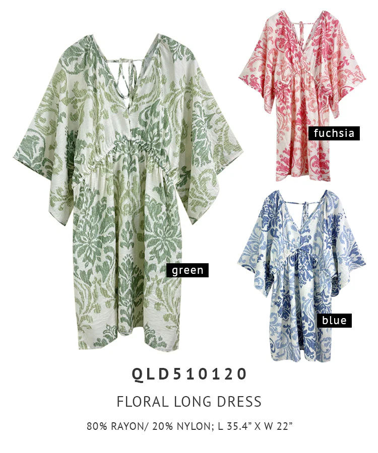 Floral Long Dress - Image 10