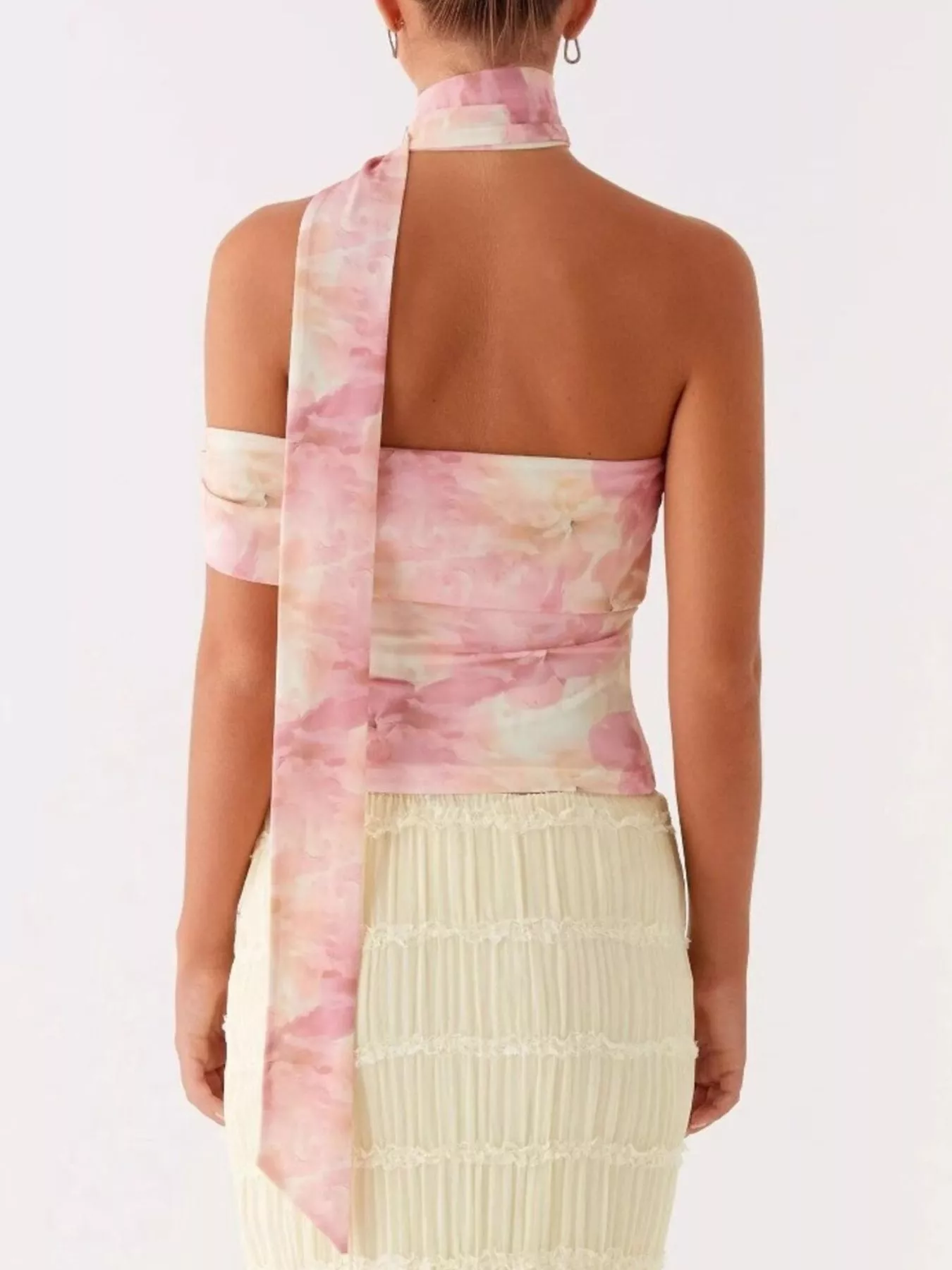Floral Print Halter Neck Cami - Image 4