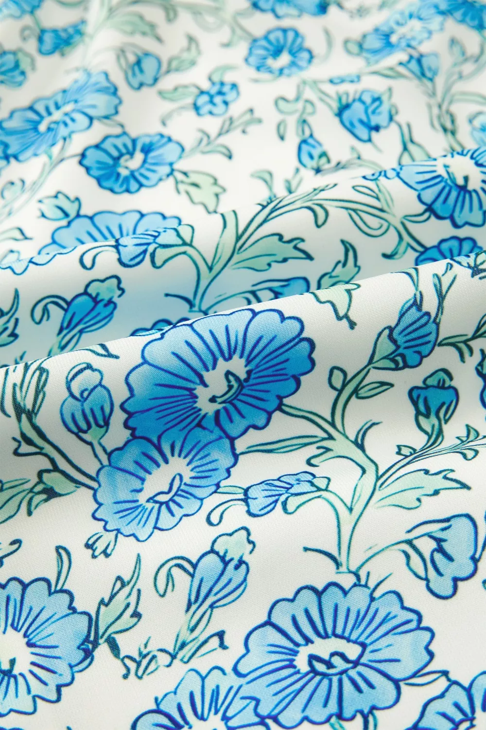 Floral Print Tie-Strap Mini Dress - Image 9